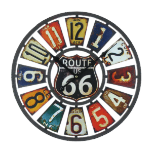 Route 66 clock