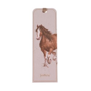 Feathers Horse Bookmark
