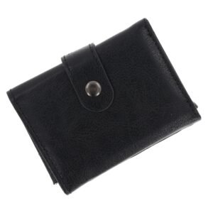 Equilibrium EQ for Men Pop Up Credit Card & Coin Wallet - black