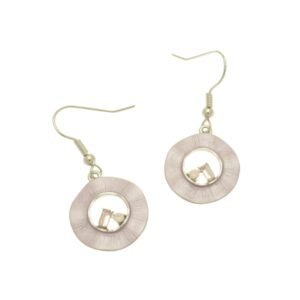 Miss Milly - Light Purple Crystal Hoop Earrings (FE639OB) SALE