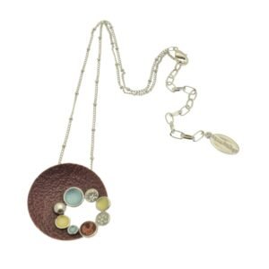 Miss Milly - Wine Medley Necklace (FN739MW) SALE