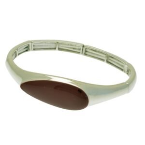 Miss Milly - Dark Red Elasticated Bracelet (FB773RDOP) SALE