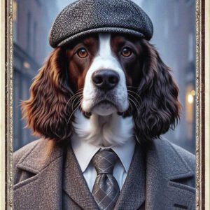 Animal Metal Sign Springer Spaniel