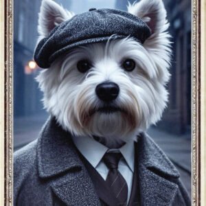 Animal Metal Sign West Highland White