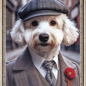 Animal Metal Sign Bichon Frise